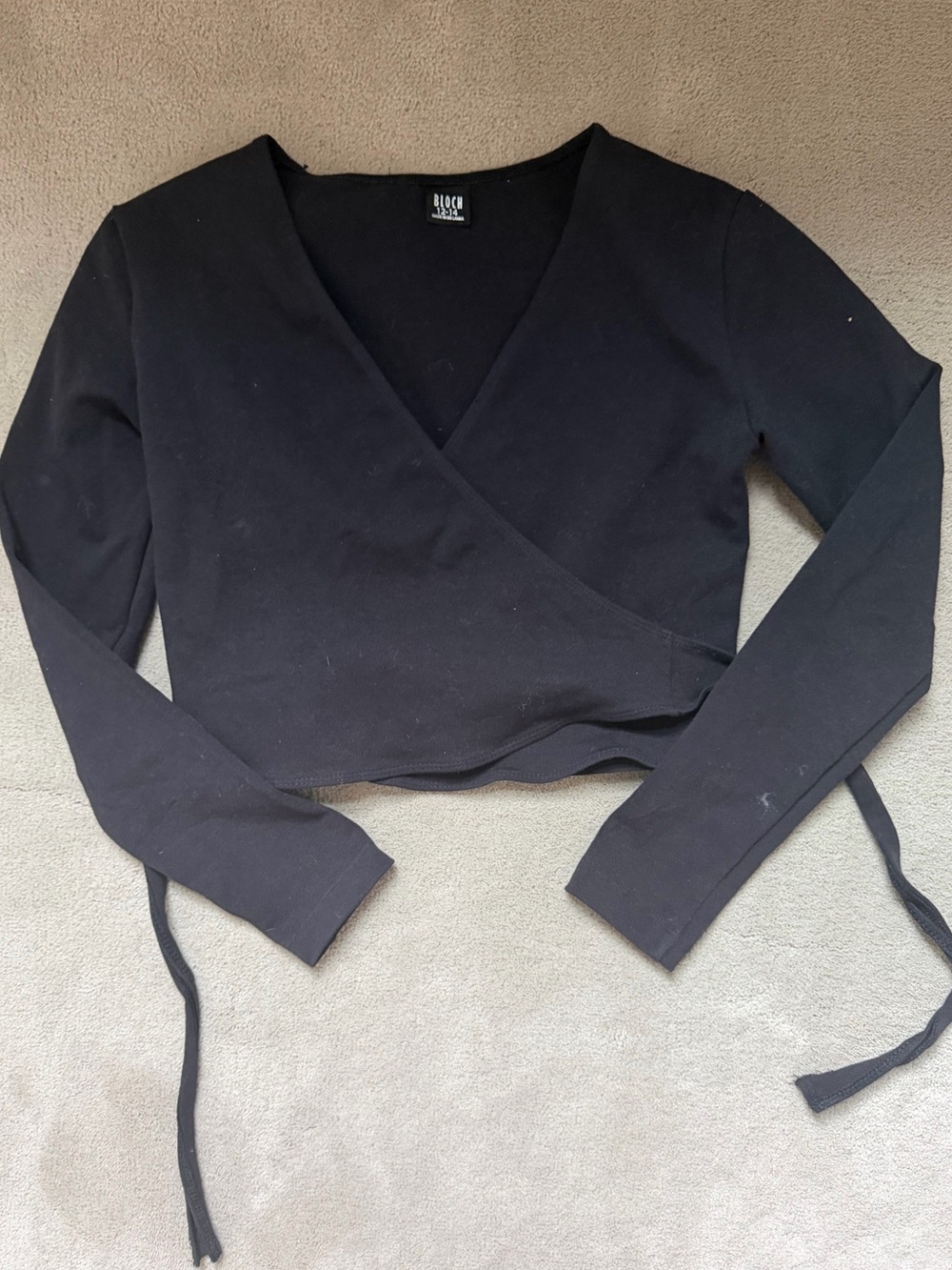 Bloch Dance Wrap Over Cardigan